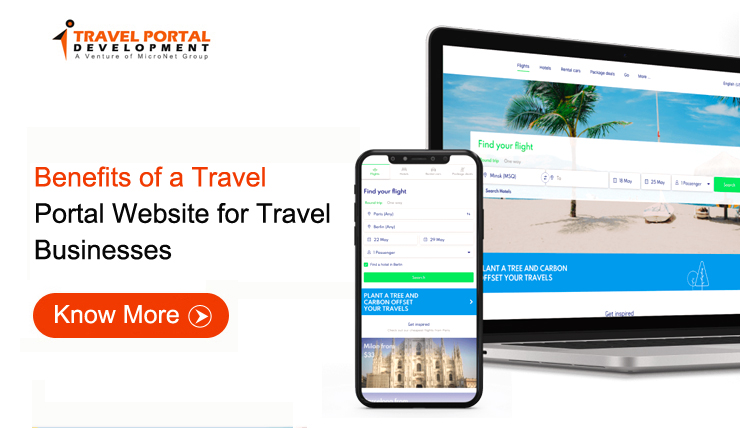 Benefits of Travel Portal Website